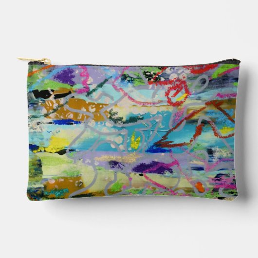 Warm Layers by Lydia's Art Sangria アクセサリーポーチ (正面)