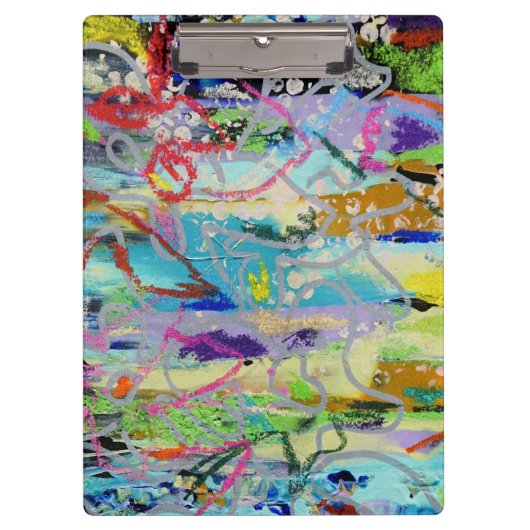 Warm Layers by Lydia's Art Sangria クリップボード (正面)