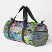 Warm Layers by Lydia's Art Sangria ダッフルバッグ (右コーナー)