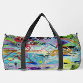 Warm Layers by Lydia's Art Sangria ダッフルバッグ (裏面)