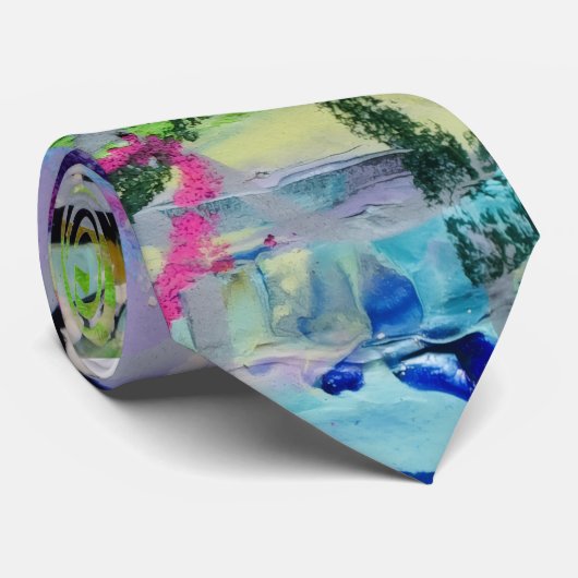 Warm Layers by Lydia's Art Sangria ネクタイ (ロール)