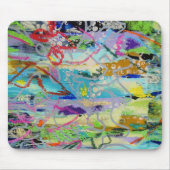 Warm Layers by Lydia's Art Sangria マウスパッド (正面)