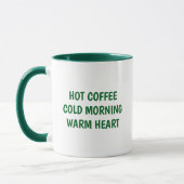 Warm Message Coffee Mug マグカップ (左)