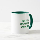 Warm Message Coffee Mug マグカップ (正面右)