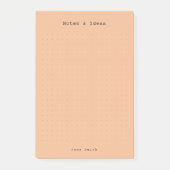 Warm, minimalist and personalized retro aesthetic ポストイット (正面)