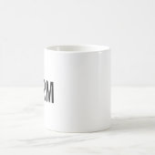 Warm minimalist mug コーヒーマグカップ (中央)