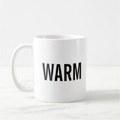 Warm minimalist mug コーヒーマグカップ (左)