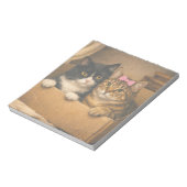 Warm Moments Cats in a Box Notepad ノートパッド (回転)