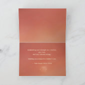 Warm Mother’s Day Cards for Acupuncture Clients カード (内部)