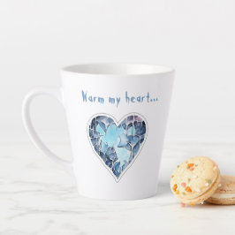 Warm my icy heart, personnalisé カフェラテマグ