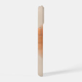 Warm Neutral Abstract Floral Phone Case iPhone 15ケース (右側面)