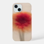 Warm Neutral Abstract Floral Phone Case iPhone 15ケース (裏面)