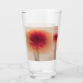 Warm Neutral Abstract Glass Cup タンブラーグラス (裏面)