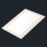 Warm Peach Frame Scriptメモ帳 ノートパッド<br><div class="desc">暖かい桃のフレームメモ帳。のダウン書リマインダーに最適。素晴らし母、娘、おばあちゃん、プロフェッショナルなどへの贈り物。</div>