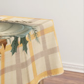 Warm Red and Orange Farmhouse Thanksgiving テーブルクロス (インサイチュ)