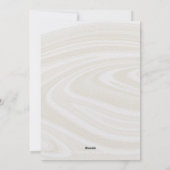 Warm Red Gold Star Flat Holiday Card シーズンカード (裏面)