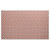 Warm Retro Petal Bloom Pattern ファブリック (ヤード)