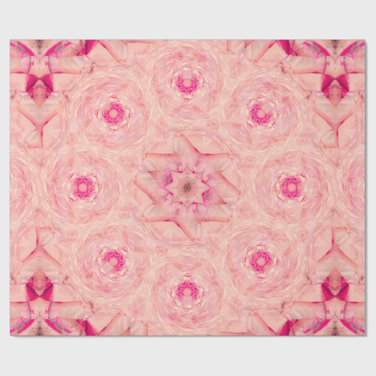 Warm Rose Brooch ラッピングペーパー (フラット)