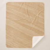 Warm Sandstone Flow Sherpa Blanket シェルパブランケット (正面)