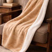 Warm Sandstone Flow Sherpa Blanket シェルパブランケット