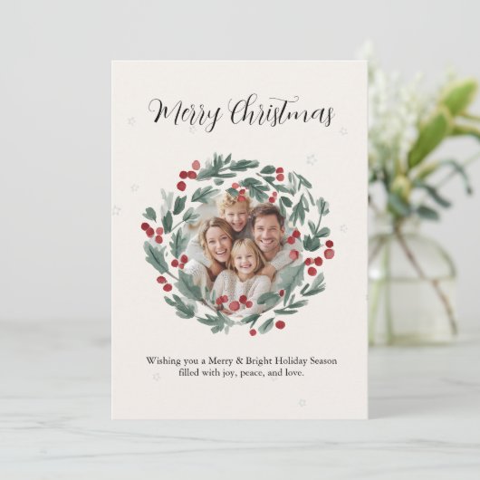 Warm Smiles Christmas 招待状 (スタンド正面)