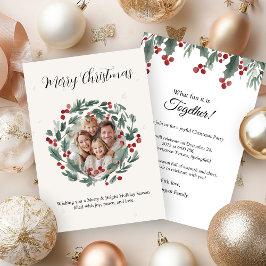 Warm Smiles Christmas 招待状