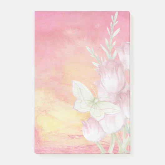 Warm Springtime Post Itに関する注意事項 ポストイット (正面)