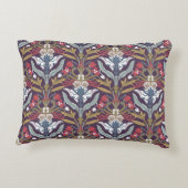 Warm tone Art Nouveau Print アクセントクッション (裏面)