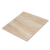 Warm Travertine Stone – Premium Ceramic Tile タイル (側面)