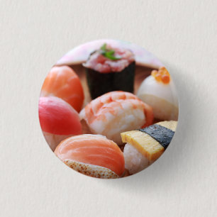 Warm & Whimsical Sushi – Laptop Sleeve by SUSHIMI 缶バッジ