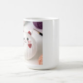 Warm Whiskers on Your Morning Coffee コーヒーマグカップ (中央)