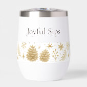 Warm Winter Cheer Water Bottle (正面)