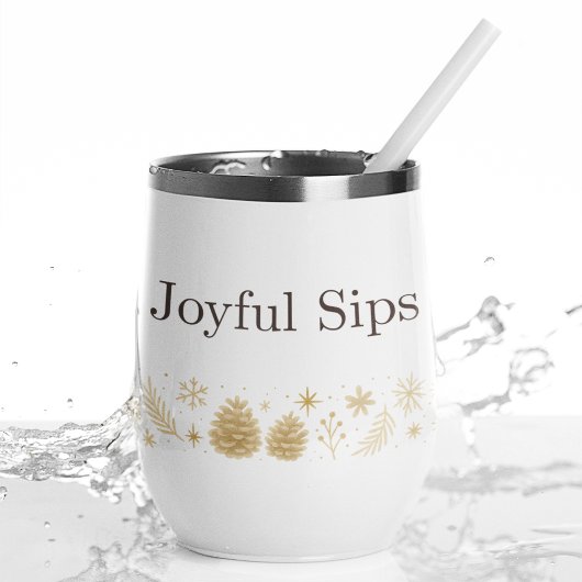 Warm Winter Cheer Water Bottle