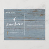 Warm Wishes沿岸ビーチフロリダ州家族の写真 シーズンポストカード (裏面)