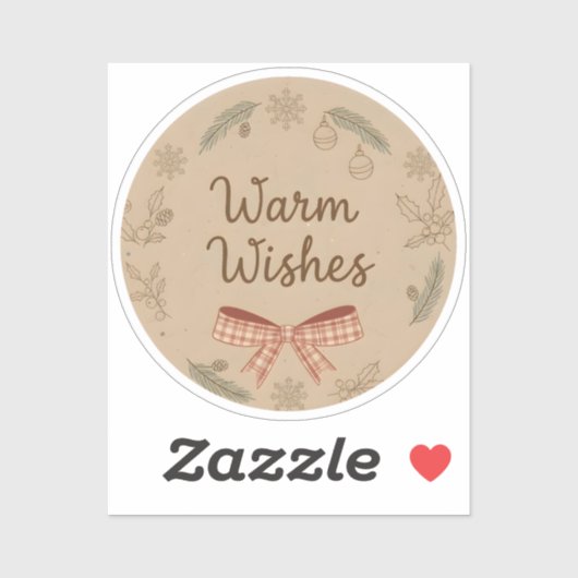 Warm Wishes シール (シート)