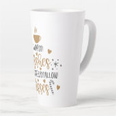 Warm Wishes and Marshmallow Kisses  カフェラテマグ (右アングル)