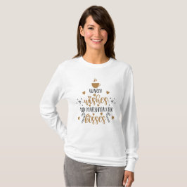 Warm Wishes and Marshmallow Kisses  Tシャツ