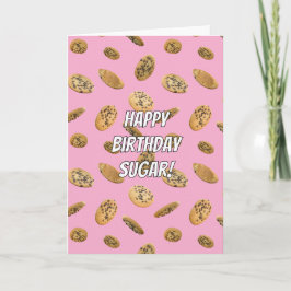 Warm Wishes Chocolate Chip Cookie Birthday Card カード