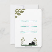 Warm Wishes Countryside Postcard サンキューカード (裏面)