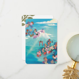 Warm Wishes Countryside Postcard サンキューカード