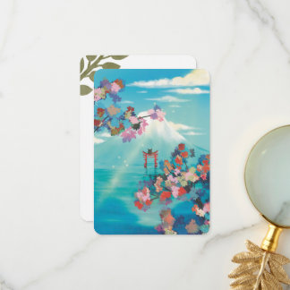 Warm Wishes Countryside Postcard サンキューカード