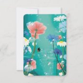 Warm Wishes Countryside Postcard サンキューカード (正面)