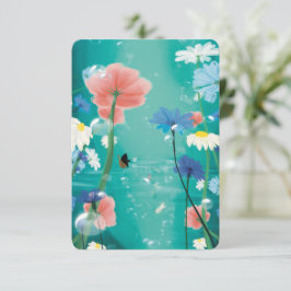 Warm Wishes Countryside Postcard サンキューカード