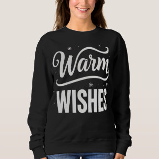 Warm Wishes Festive Winter Sweatshirt スウェットシャツ