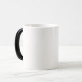 Warm Wishes | Minimalist Christmas Quote Mug モーフィングマグカップ (正面左)