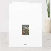 Warm Wishes Our House to Yours Greeting Card カード (裏面)