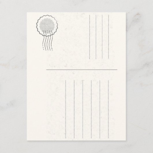 Warm Wishes Penguin シーズンカード (裏面)