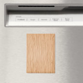 Warm Wood Grain Pattern Magnet for Fridge or Desk マグネット (インサイチュ (食洗機))