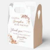 Warm Woodland Fox Pumpkin Thank You フェイバーボックス (オープン)