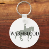 WARMBLOOD、ドレスセージ馬&ライダー キーホルダー (正面)